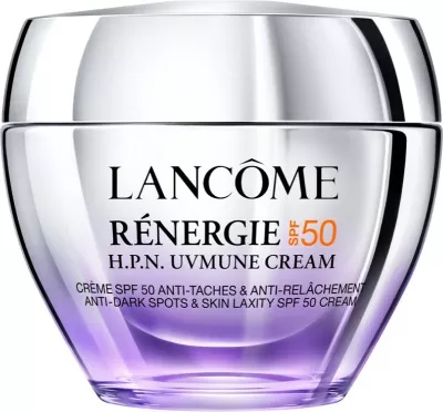 Krem kundër rrudhave me SPF Lancome Renergie H.P.N. UVmune për femra, 50ml