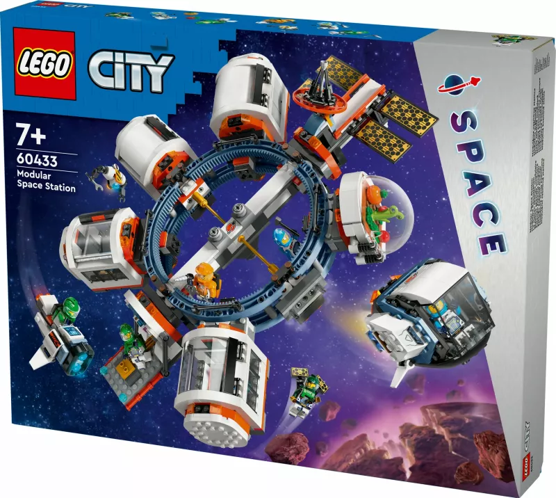 Set ndërtimi LEGO Modular Space Station 60433, 1097 pjesë, shumëngjyrësh