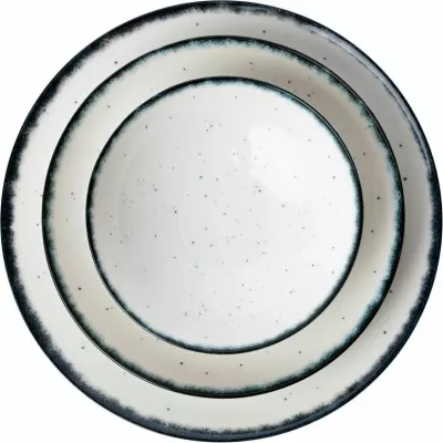 Set enësh për drekë, porcelan, 24 copë, Hermia, GBSATN24KY458SYH
