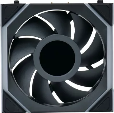 Ventilator kompjuteri Lian Li UNI FAN SL Wireless LCD 120, 120mm ARGB, LCD 1.6\", 4-pin PWM, 1900rpm, i zi, 1 copë (12SLLCD1W1B)