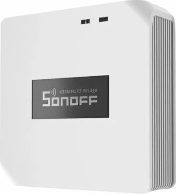 Hub/Bridge RF smart SONOFF RF ZBridge R2, Wi‑Fi 2.4GHz + RF 433MHz, USB 5V, bardhë