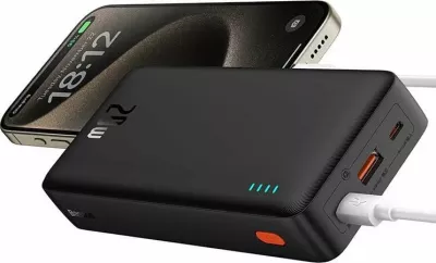 Powerbank Baseus Airpow 20000mAh 20W, e zezë