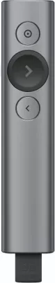 Telekomandë prezantimi Logitech Spotlight Plus 910-005166, Bluetooth/2.4GHz, rreze 30 m, USB-C, gri