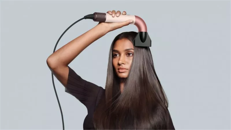 Tharëse flokësh Dyson Supersonic R, pastel pink/rose gold