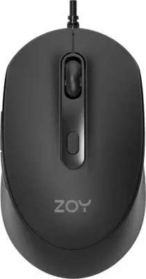 Maus ZOY ZMS08 me kabllo USB, 6 butona, DPI e rregullueshme, e zezë