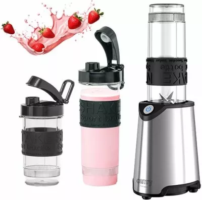 Blender personal CAMRY CR 4069i 800W, 20000 rpm, set me 2 shishe Tritan 570ml+400ml, inox
