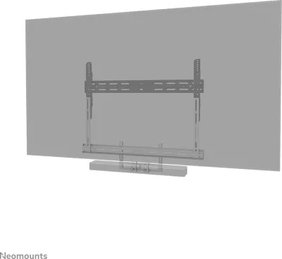Mbajtës kamerash Newstar AV2-500WH, universal, për ekrane 43-110", VESA, ngjyrë e bardhë