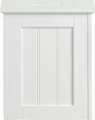 kuti ruajtjeje VONHAUS Colonial 3009004, 30 x 17 x 35 cm, me kapak ngritës, e bardhë