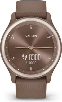 Smartwatch Garmin vívomove Sport, OLED, GPS, ngjyrë ari rozë