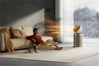 Pastrues ajri Dreame AirPursue PM10, LCD, Wi-Fi, ngjyrë ari