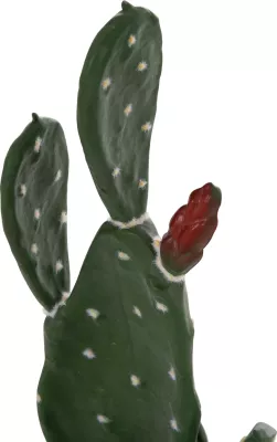 Bimë dekorative sintetike në vazo, kaktus, FH4748, 16x20x85cm