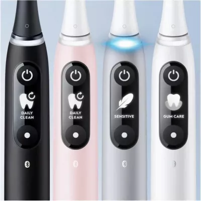 Furçë dhëmbësh elektrike Oral-B iO Series 6, 5 mënyra pastrimi, e zezë