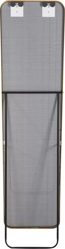 Pasqyrë qëndruese në dysheme, kornizë alumini, ngjyrë ari, BOELY FH9577.30, 40x35x160H cm