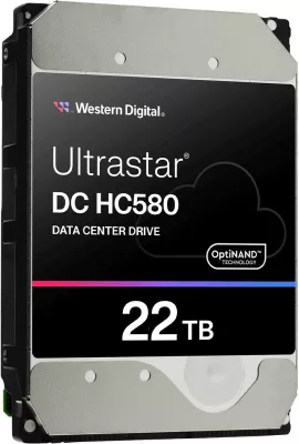 Hard disk Western Digital Ultrastar DC HC580, 22 TB, 7200 RPM, 3.5", Serial ATA