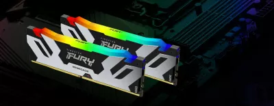 RAM Memorje Kingston FURY 32GB 6000MT/s DDR5 CL32 DIMM (Kit of 2) Renegade RGB