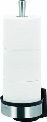 Mbajtëse letre tualeti Brabantia 427220, inox, për 3 role, me mundësi montimi, metal mat