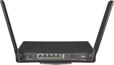 Router wireless MikroTik hAP ax³, Ethernet Gigabit, Dual-band, i zi