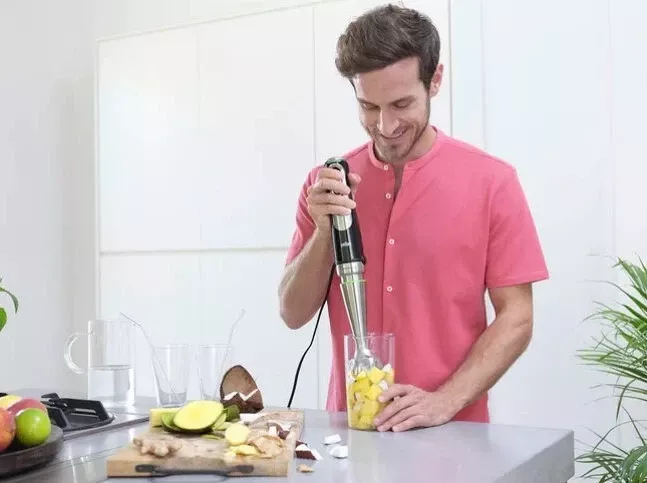 Blender manual Braun, zi-argjendtë