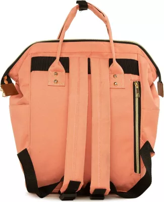 Çantë shpine Zoozie Bags, ngjyrë pluhur, 499