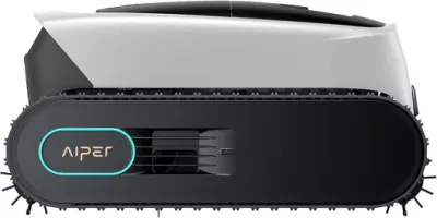 Robot pastrues pishine AIPER Scuba N3, me bateri, 180 min, 300 LPM, filtër MicroMesh 3µm, stacion karikimi pa kabllo, bardhë/zi
