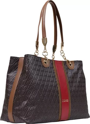 Çantë shopper për femra Liu Jo AF6104 E1141, kafe e errët