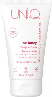 Peeling për fytyrë UNI.Q Be Fancy për femra, 150ml