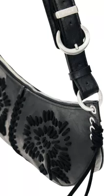 Çantë krahu për femra Desigual BAG_ALISIO CASTRES LONG B 26WAXP22, e zezë