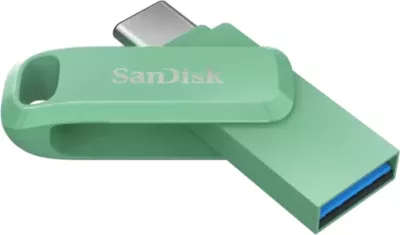 USB memorje SanDisk Ultra Dual Drive Go SDDDC3-128G-G46AG 128GB USB-C/USB-A USB 3.2 Gen 1, e gjelbër (1 copë)