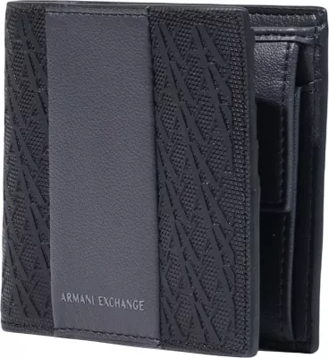 Portofol për meshkuj Armani Exchange XM000167 AF26691, i zi