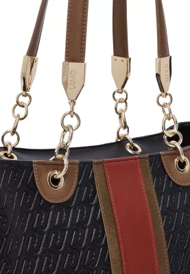 Çantë shopper për femra Liu Jo AF6104 E1141, e zezë