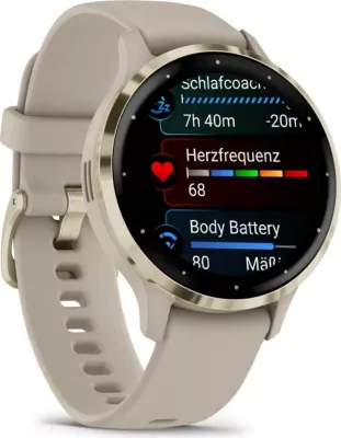 Smartwatch Garmin Venu 3S, 41 mm, AMOLED, GPS, Gri