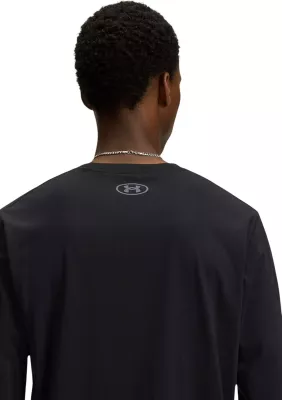 Maicë me mëngë të gjata Under Armour UA Sportstyle Left Chest LS 77-1329585 për meshkuj, e zezë [Madhësia: S]