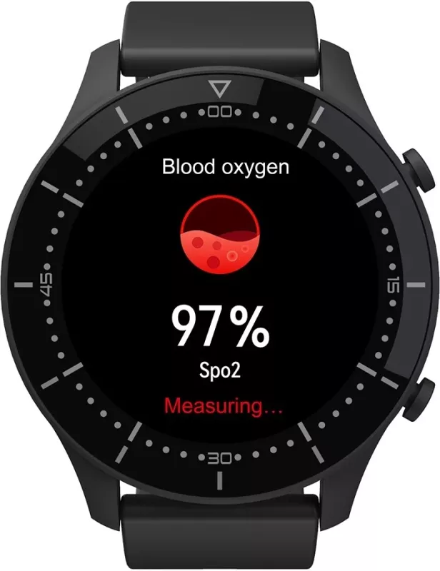 Smartwatch Media-Tech GENUA MT870, 1.3", e zezë
