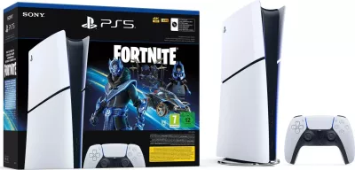 Konsolë Sony Playstation 5 Digital Edition Slim, Bardhë