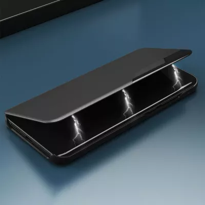 Mbështjellës Hurtel Eco Leather View Case për Xiaomi Redmi Note 11 Pro+ 5G / 11 Pro 5G / Mi 11i HyperCharge / Poco X4 NFC 5G, kaltër