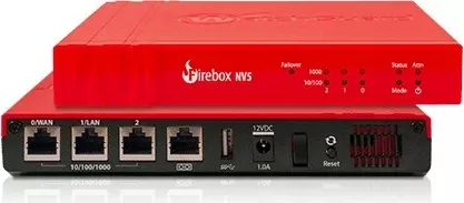 Firewall WatchGuard Firebox NV5, 5 vjet suport, i kuq