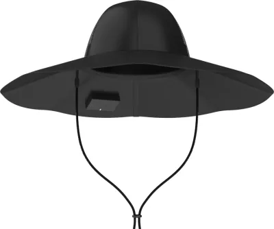 Kapelë EcoFlow Power Hat, M-L, me panele diellore, e zezë