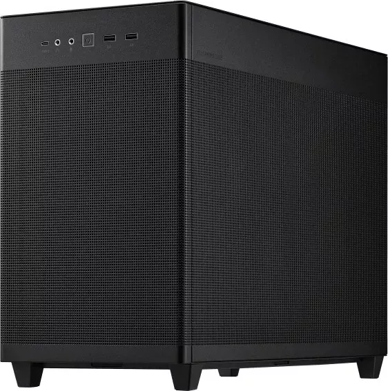 Kasë ASUS AP201 PRIME TG Mini Tower e Zezë