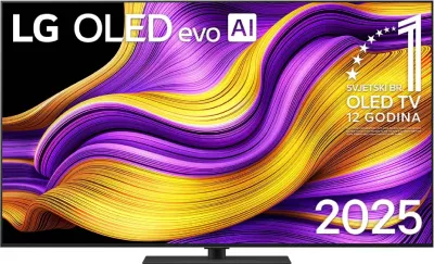 Televizor LG OLED65G53LS 65" OLED 4K UHD Smart (Gallery) me stand, i zi