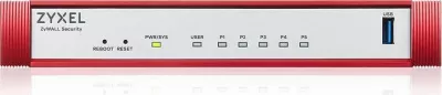 Firewall hardware ZyXEL USGFLEX50H, RJ-45, 1000 Mbit/s, Kuq