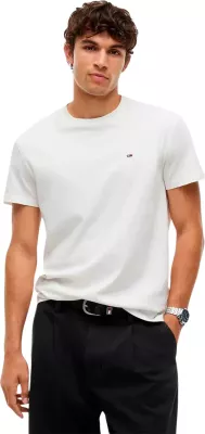 Maicë për meshkuj Tommy Hilfiger Jeans DM0DM22504, e bardhë [Madhësia: XS]