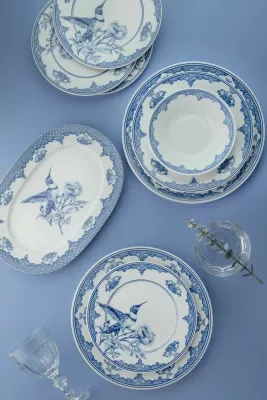 Set enësh darke porcelani, 26 copë, Hermia, NNLB26YT880780