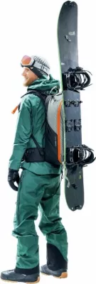 Çantë shpine Deuter, tin/black