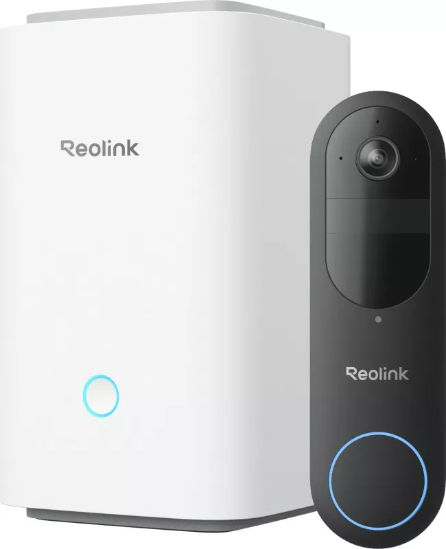 Kamerë sigurie Reolink D340B me Hub 1, 4 MP, 180° kënd shikimi, bardhë