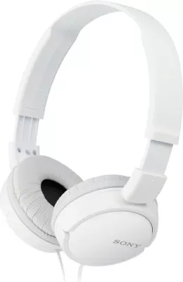 Kufje SONY MDR-ZX110W, me kabllo, të bardha