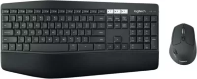 Set tastierë dhe Maus wireless Logitech MK850 Unifying, Bluetooth/2.4GHz, SLO engraving, i zi
