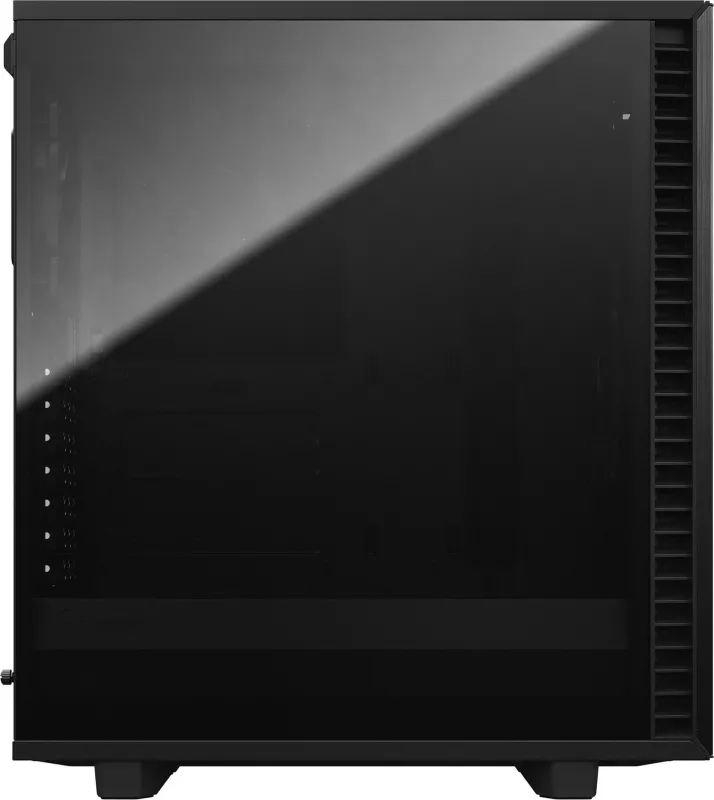 Kasë Fractal Design Define 7 Compact, Midi Tower, ATX, micro ATX, Micro-ITX, e zezë
