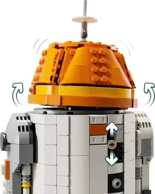 Set LEGO Star Wars Chopper (C1-10P) 75416, 1039 pjesë, me minifigurë