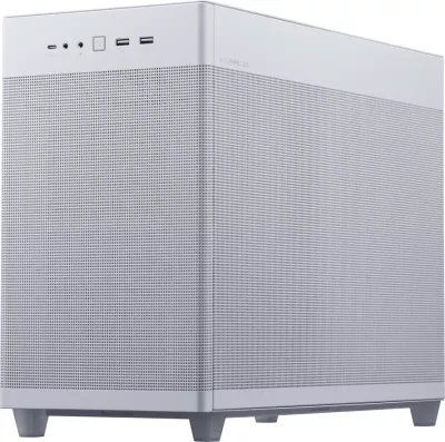 Kasë ASUS Prime AP201 MicroATX 33L, e bardhë