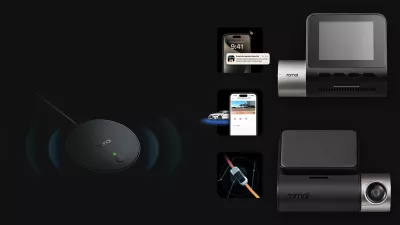 Kamerë regjistruese për veturë 70mai A510 1944p 60fps GPS 140° ekran 2" microSD deri 256GB, e zezë